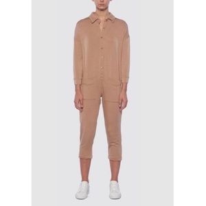 Bleusalt The Jumpsuit In Camel Size 0